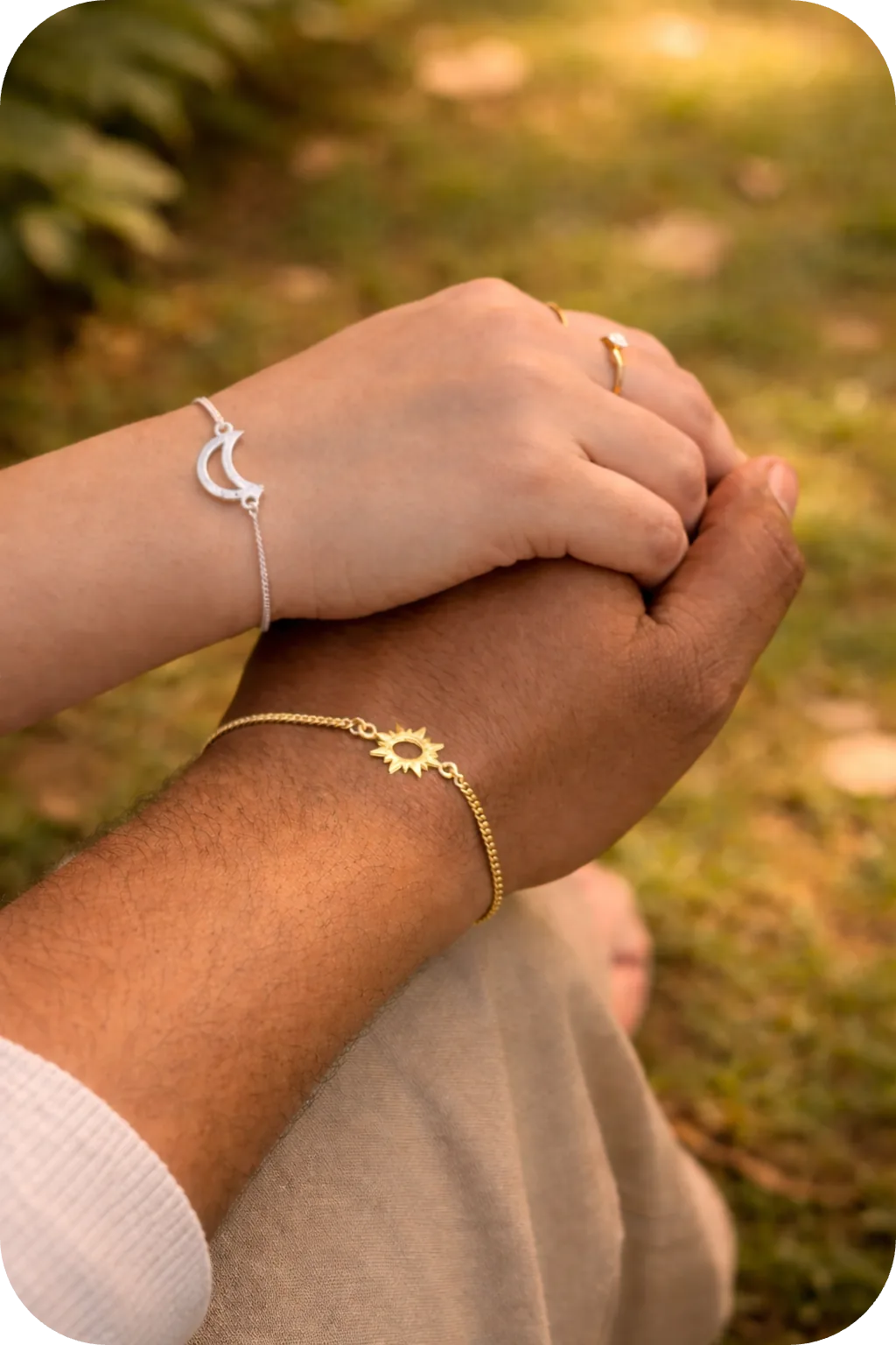 Sun & Moon Couple Bracelet