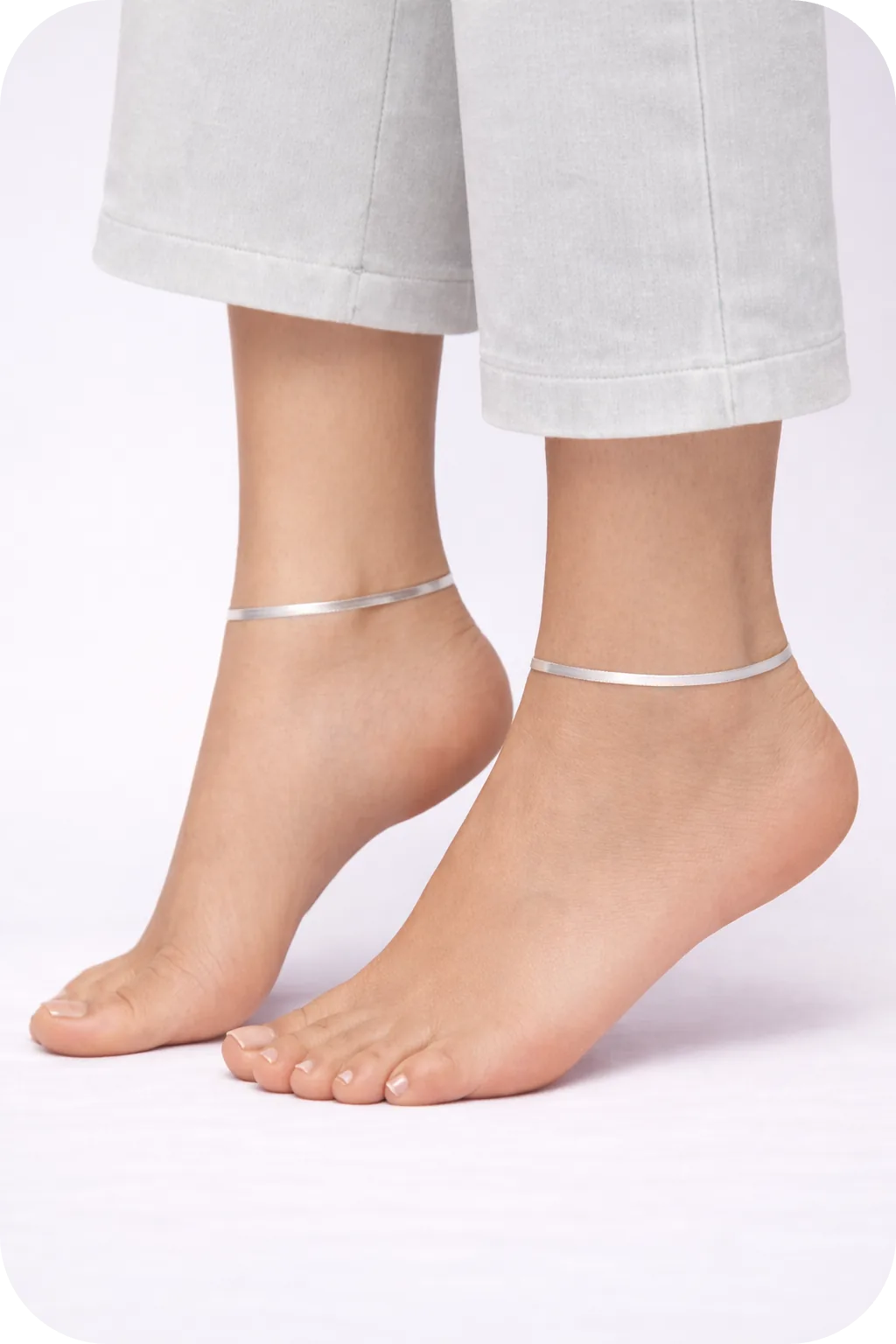 You Walk I Smile Anklet